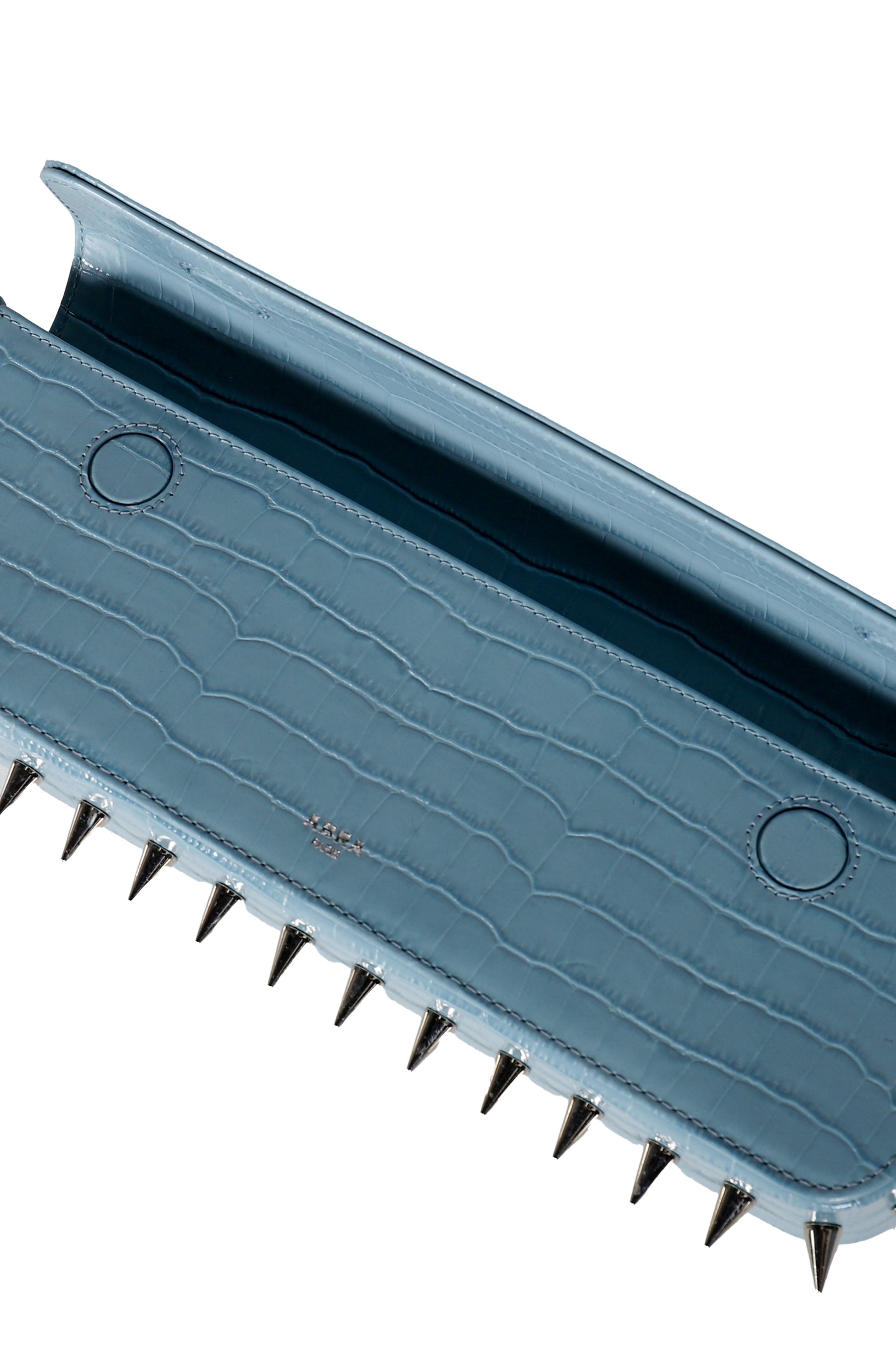 SPIKE BAGUETTE / BLU CROCCO - 4