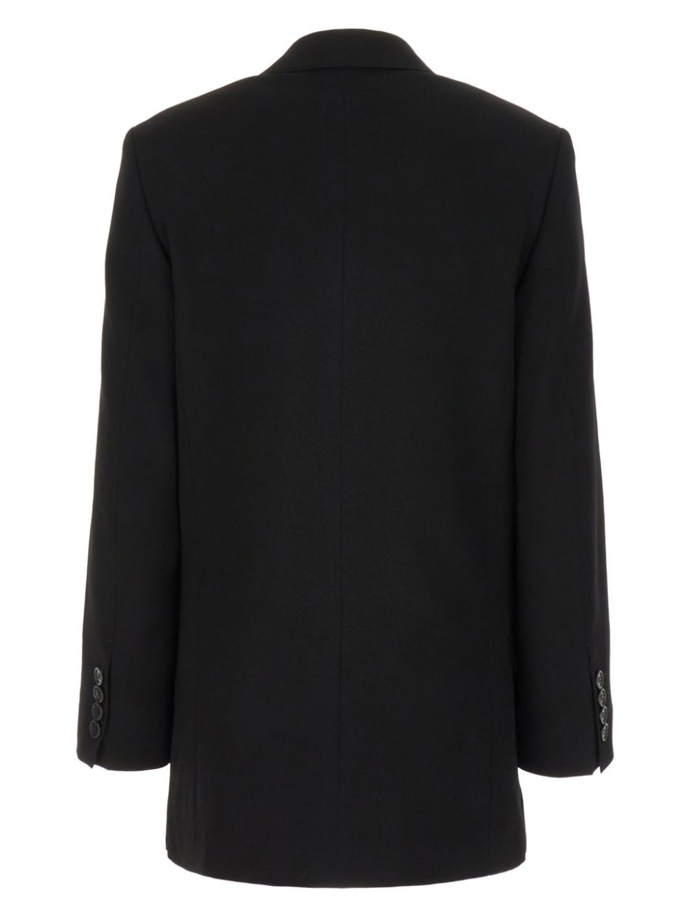 crepe single-breasted blazer - 2