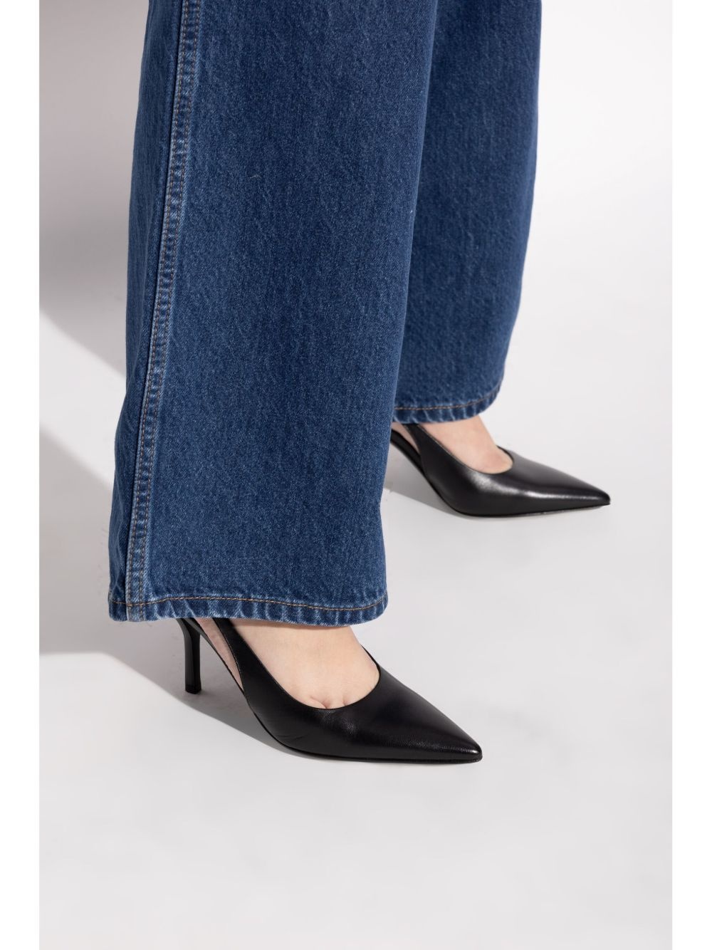 105mm Signoria slingback pumps - 2