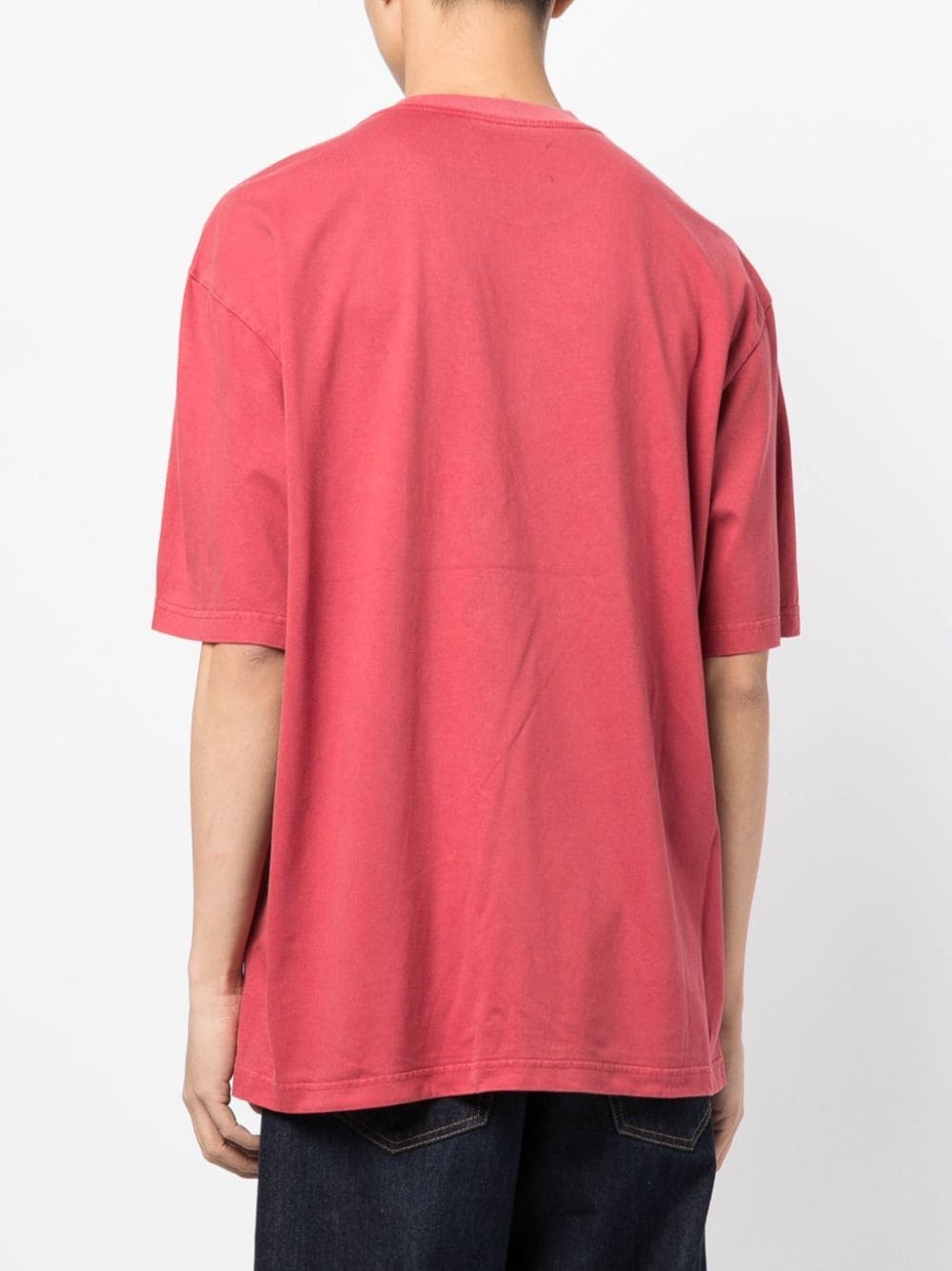 logo-print cotton T-shirt - 4