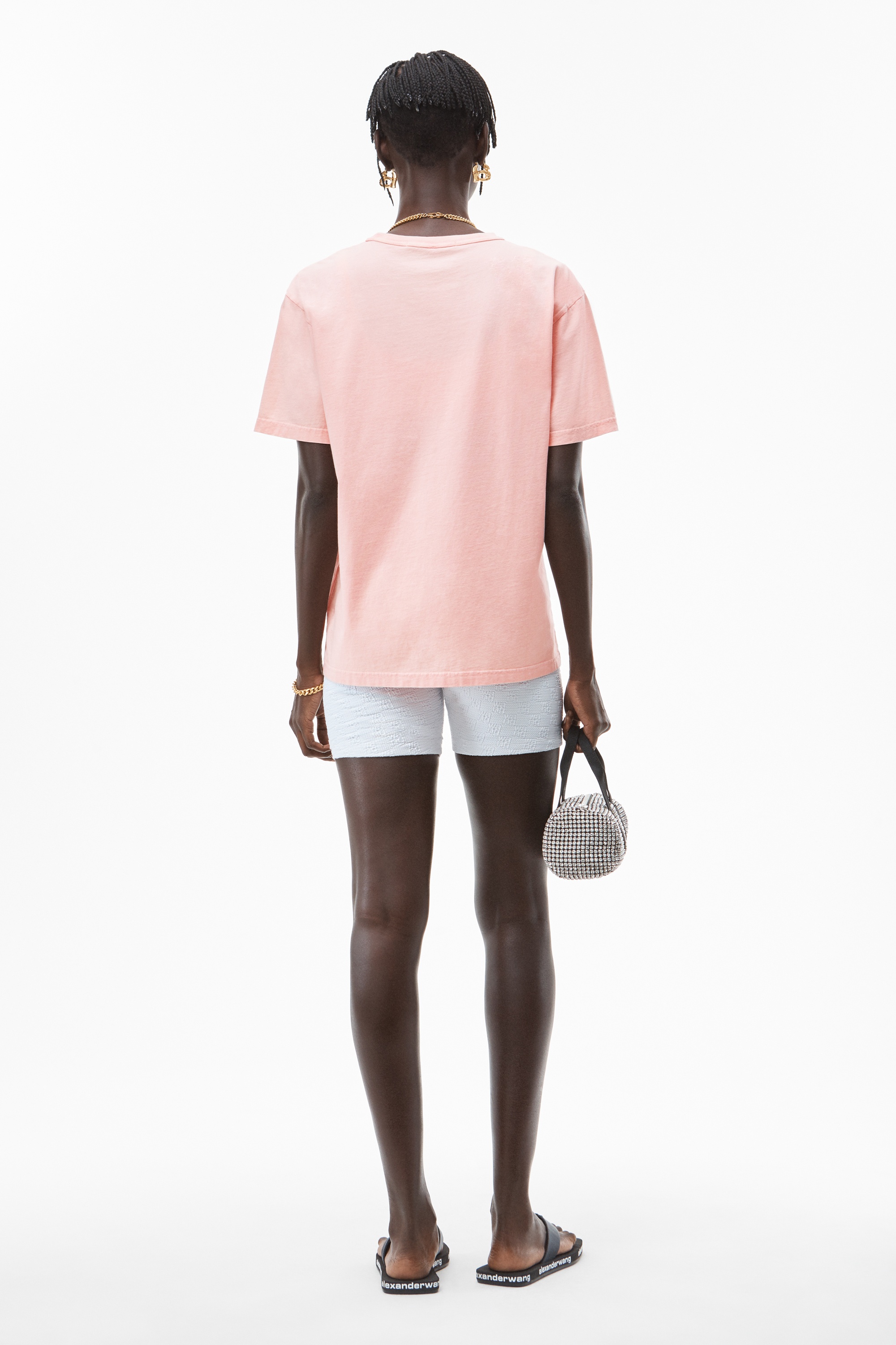 PUFF LOGO TEE IN STRUCTURED JERSEY - 4