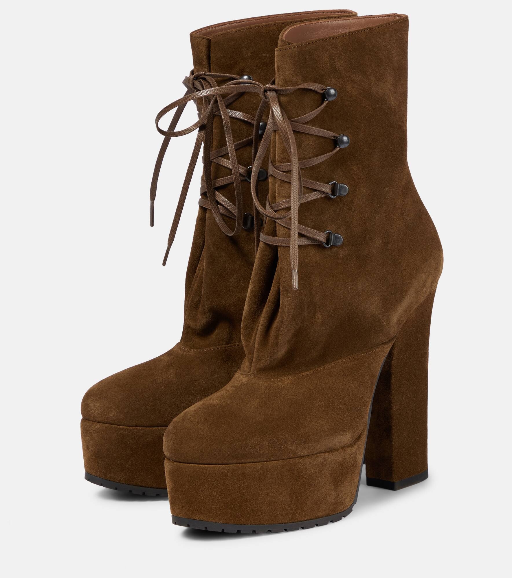 Trekk suede ankle boots - 5