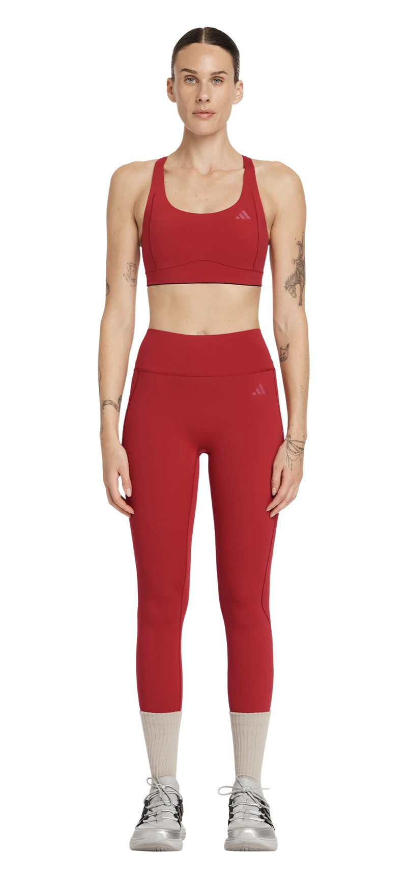 entire studios OPTIME TRAINING 7/8 LEGGINGS ACTIVE MAROON outlook