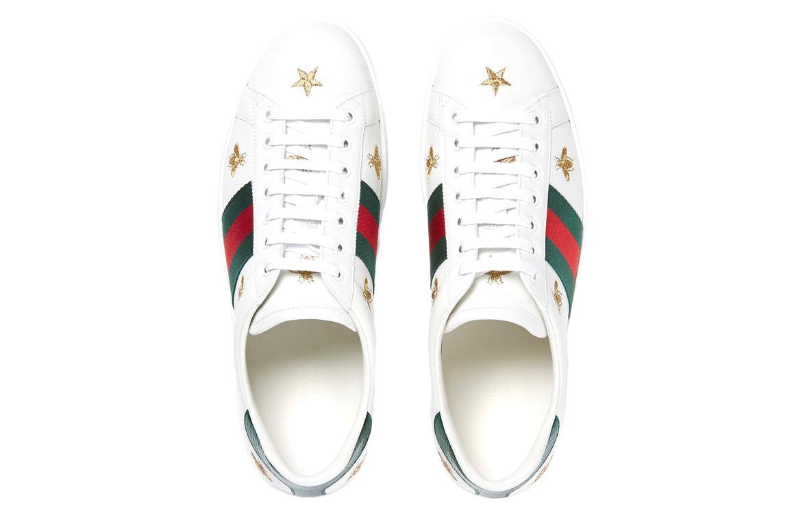 Gucci Ace Embroidered 'Bees and Stars' 386750-A38F0-9073 - 4