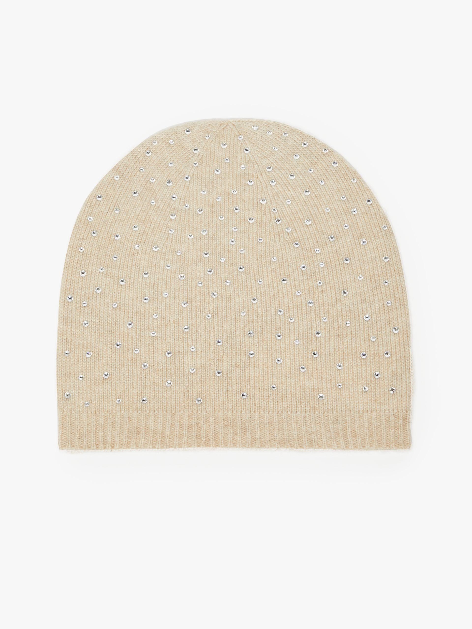 PAGINA Cashmere and rhinestone beanie - 1