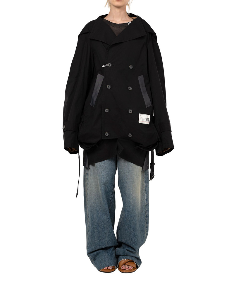 Reversed Front Trench Coat 17