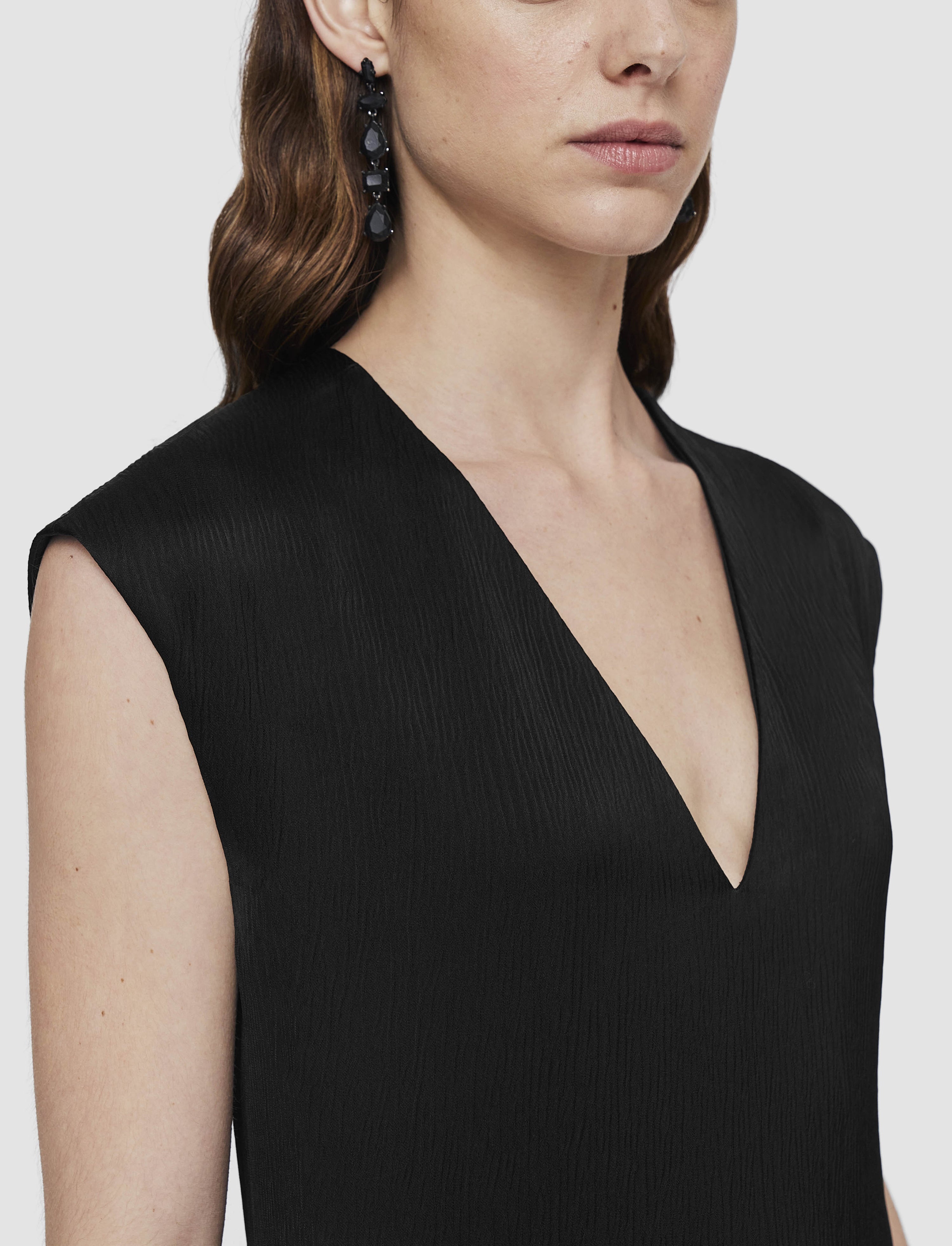 Lutece Textured Viscose Dress - 4