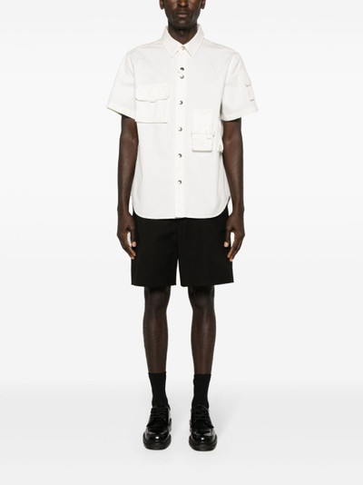 Valentino tailored stretch-cotton chino shorts outlook