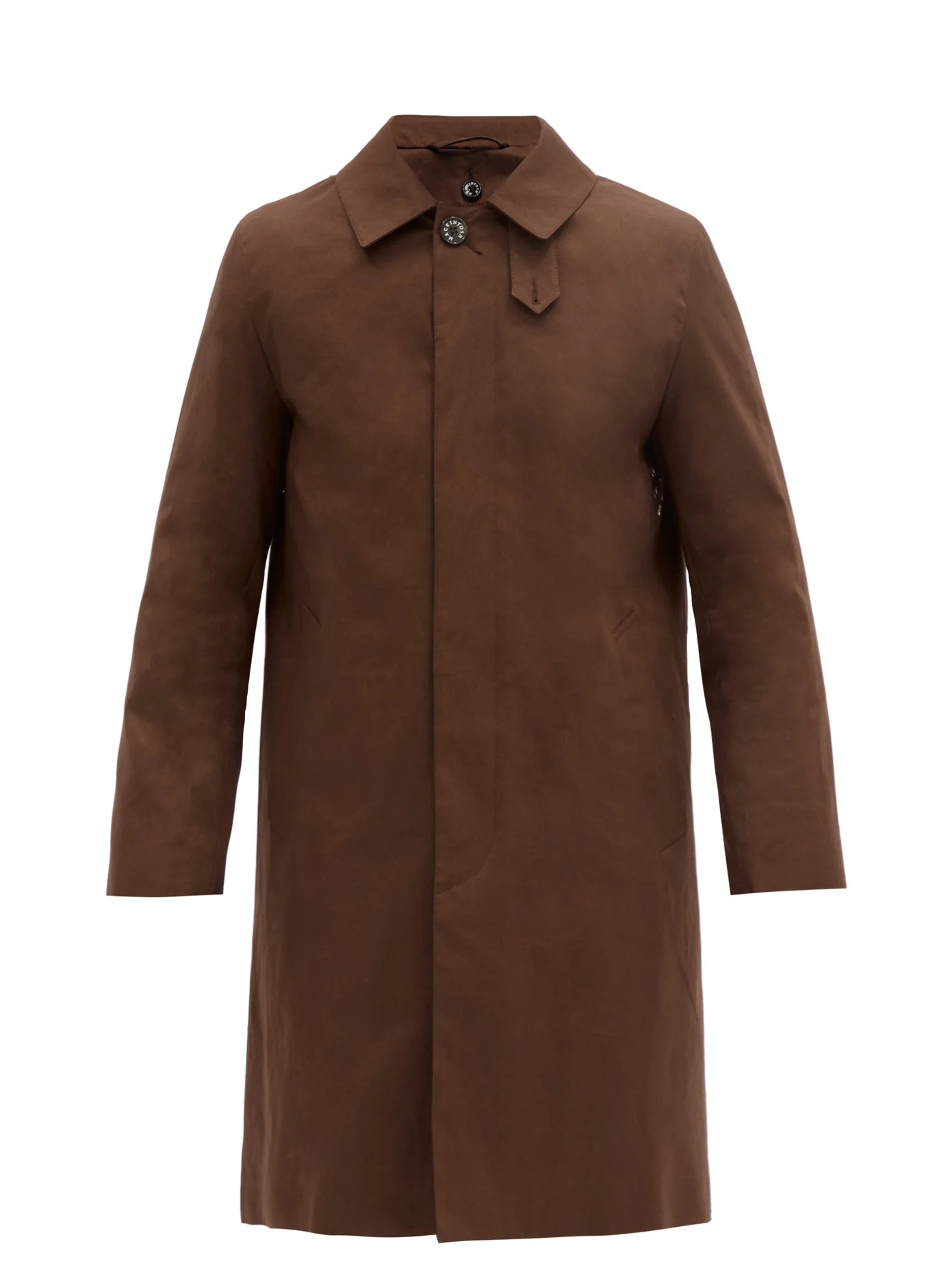 Dunkeld wool-lined cotton coat - 1