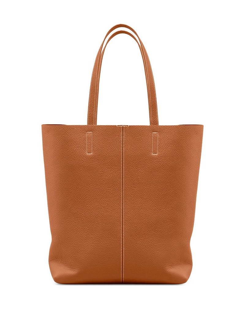 Tall Leather Soft Tote 3