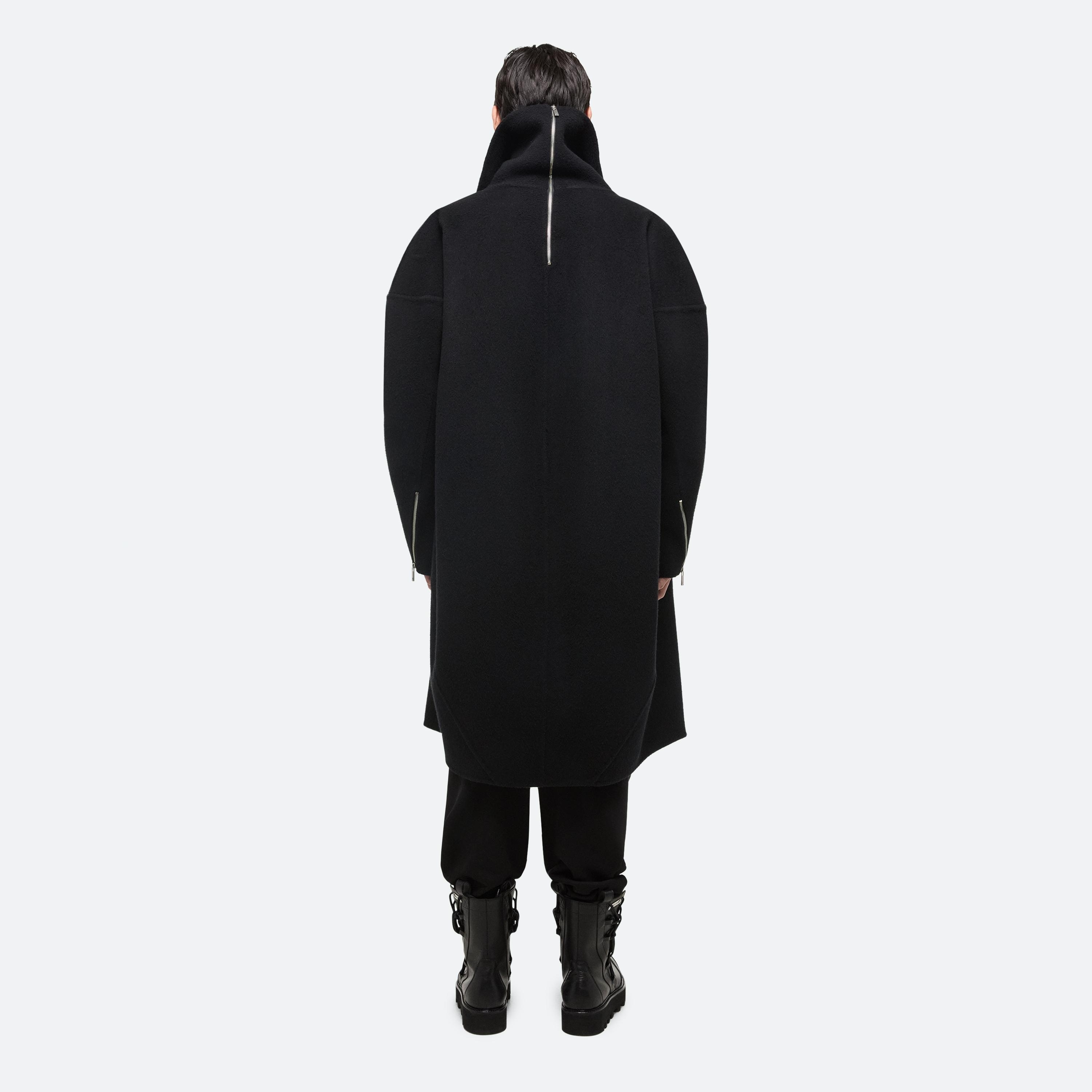 DOUBLE-FACED APEX COCOON COAT - 8