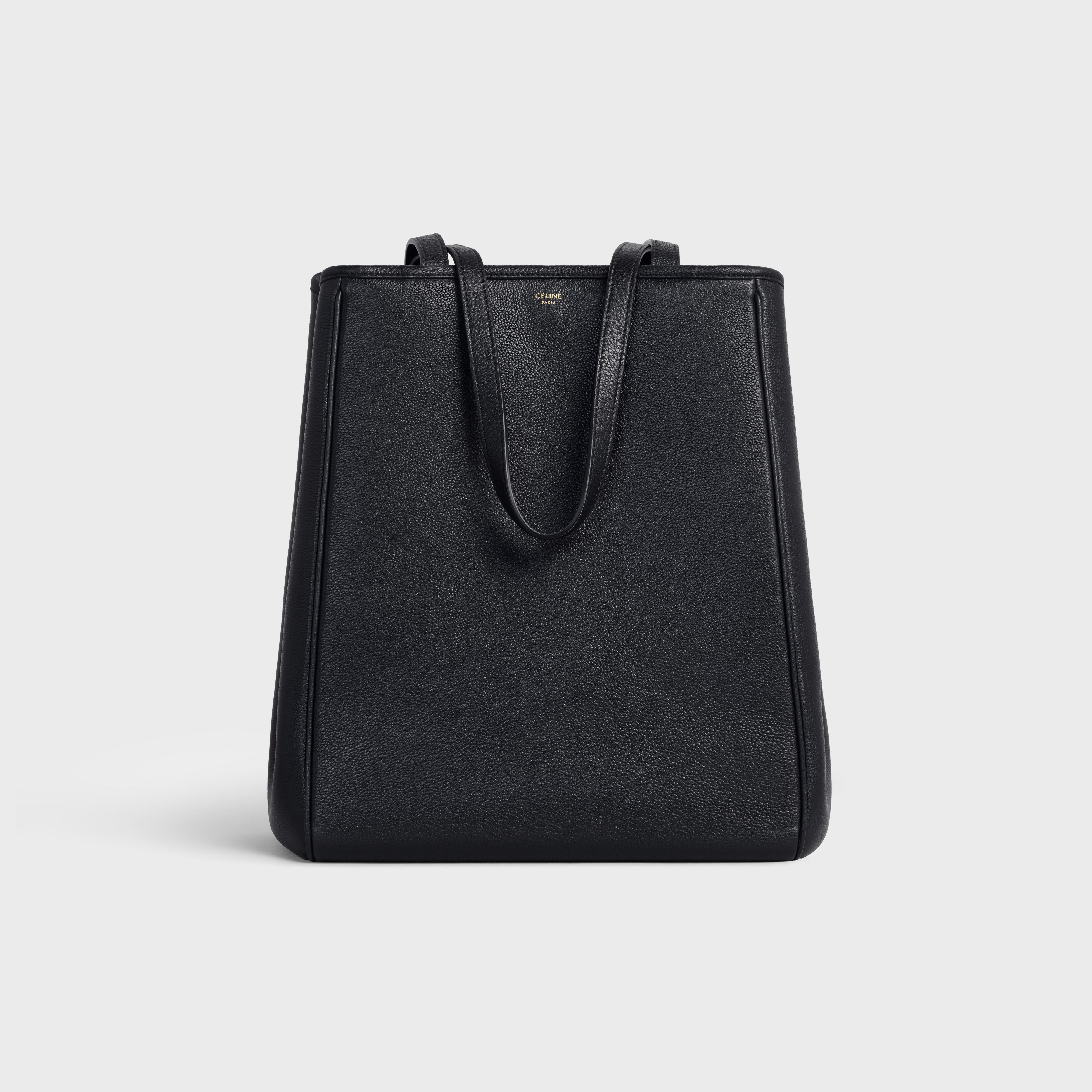 Medium Folded Cabas in Grained Calfskin - 1