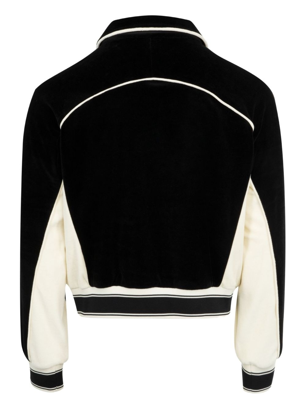 logo-patch jacket - 2