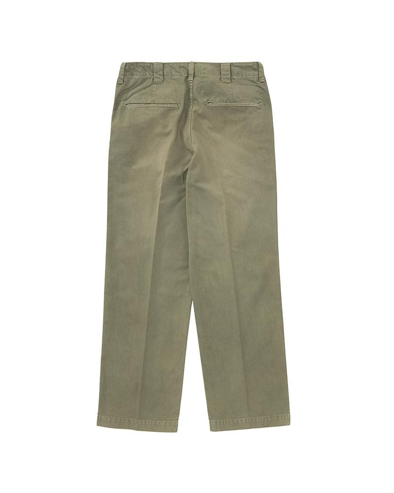 パンツ visvim WIDE CHINO PANTS CRASH LT.GREEN visvim WIDE CHINO PANTS CRASH LT.GREEN - 0124205008009 | REVERSIBLE