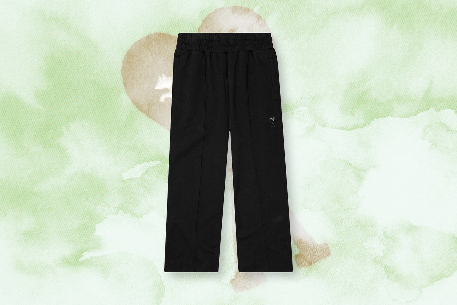 PUMA X AMI WOMEN'S WIDE PANTS - BLACK - 3