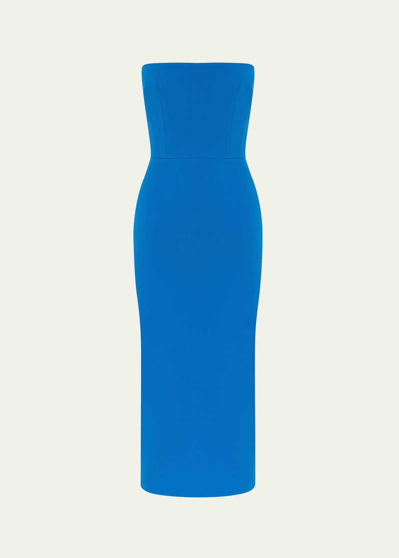 Strapless Body-Con Midi Dress 1