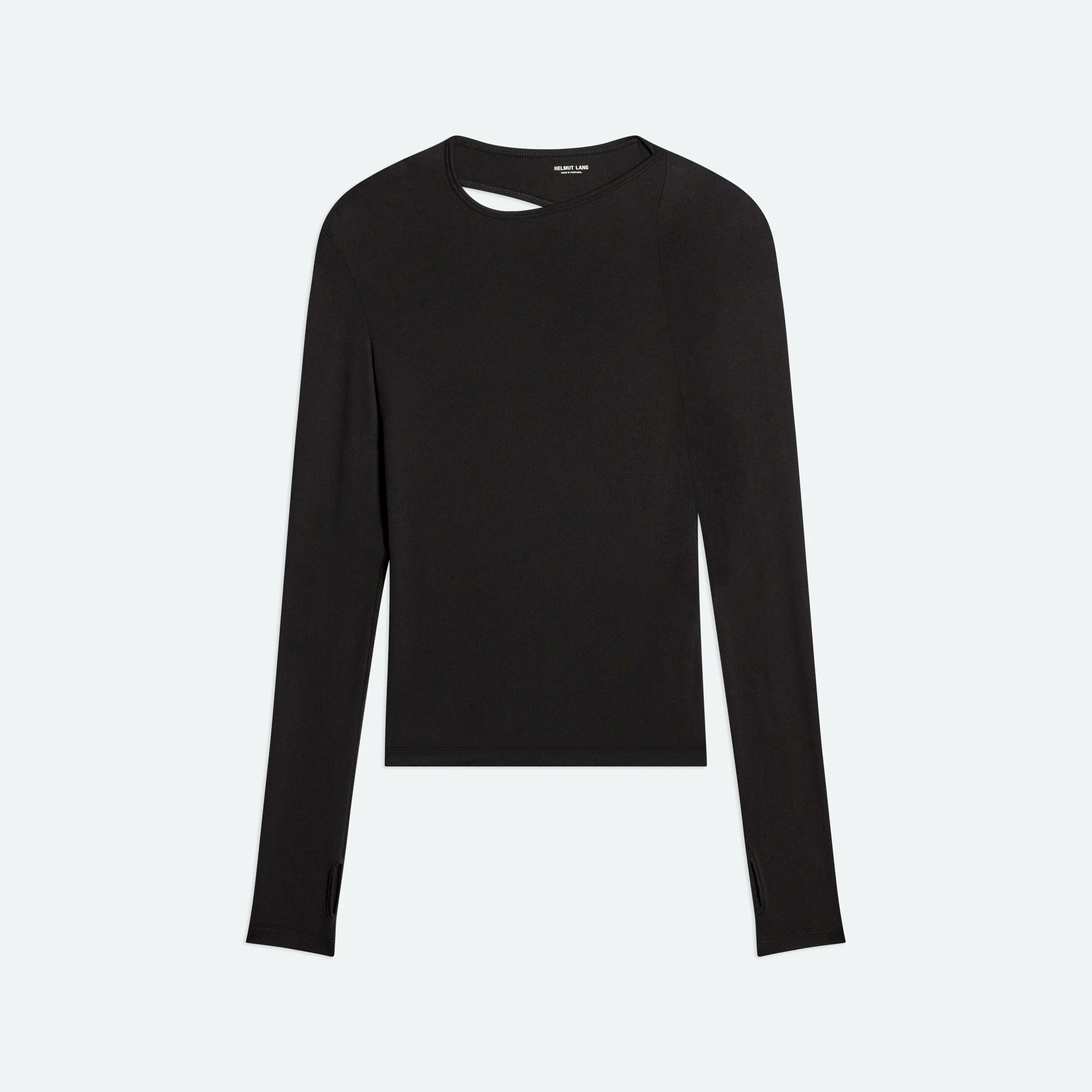 ASYMMETRIC LONG-SLEEVE TOP - 1