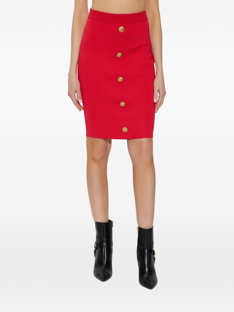 button mini skirt 3
