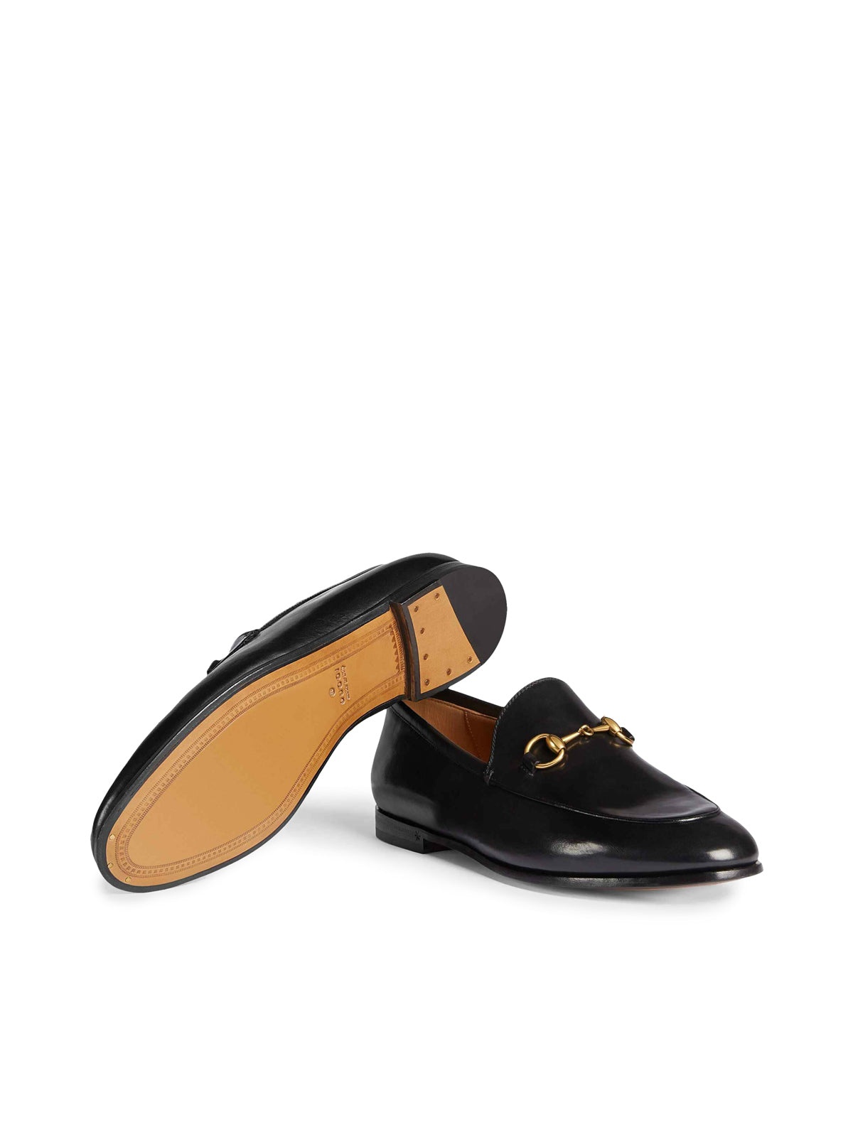 GUCCI JORDAAN LEATHER LOAFER - 5