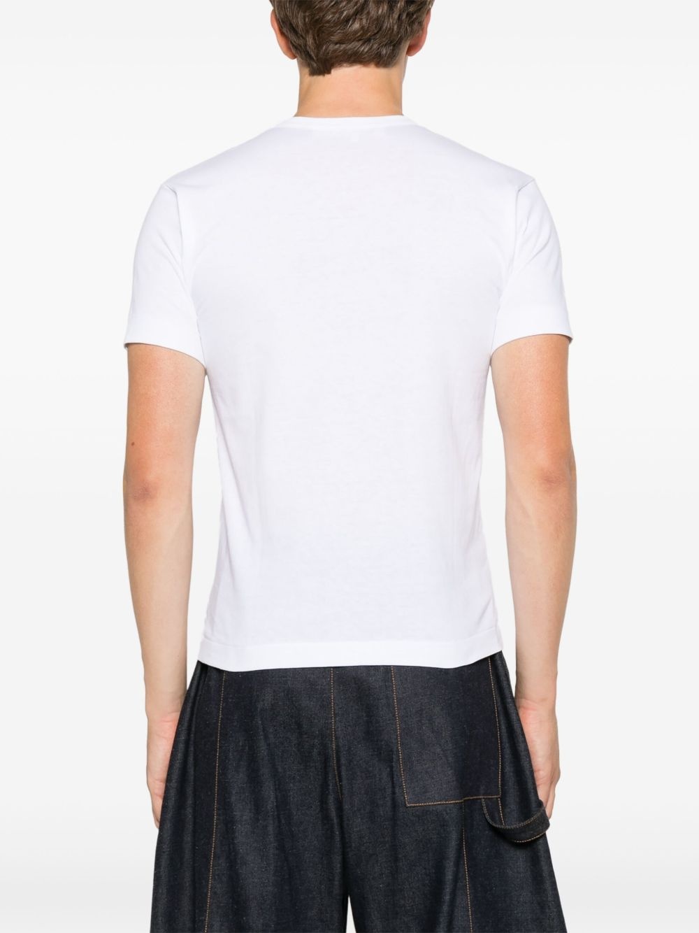 heart-print cotton T-shirt - 4
