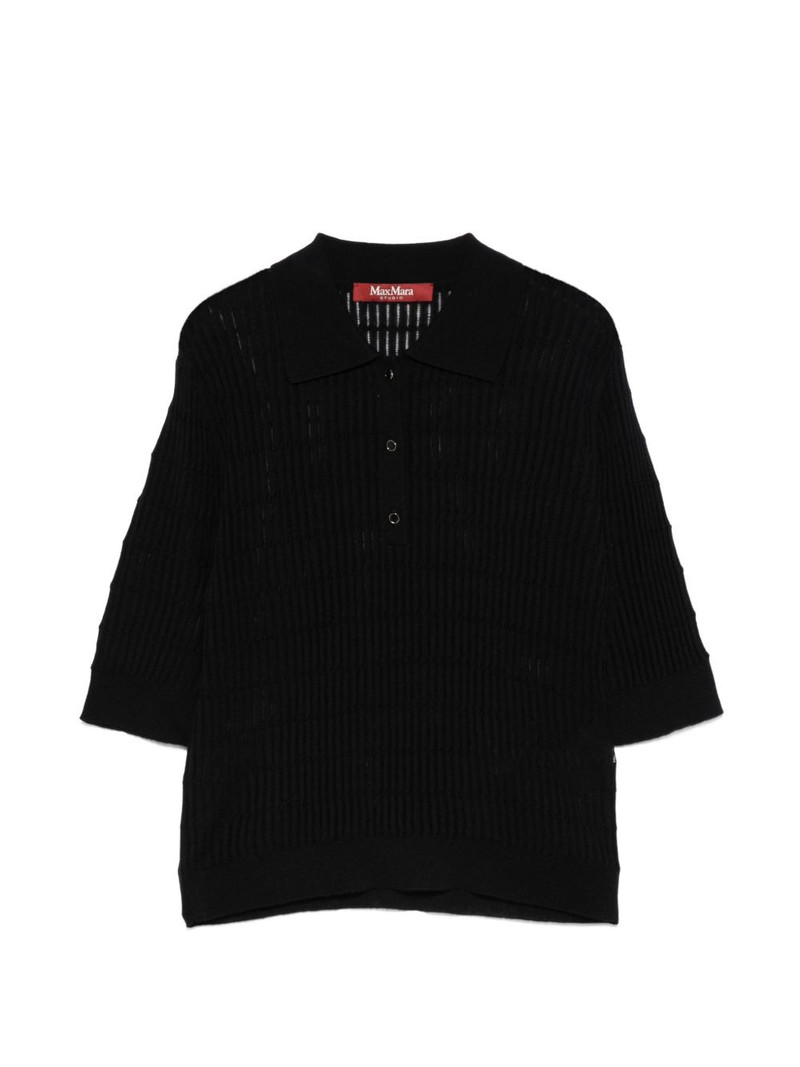 buttoned polo top 1