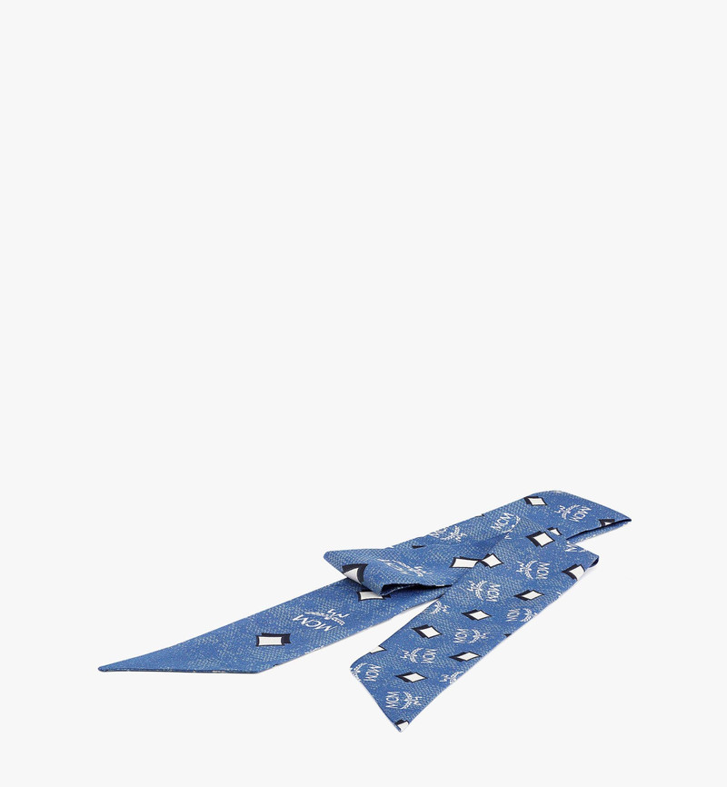 Vintage Monogram Silk Petite Scarf 3