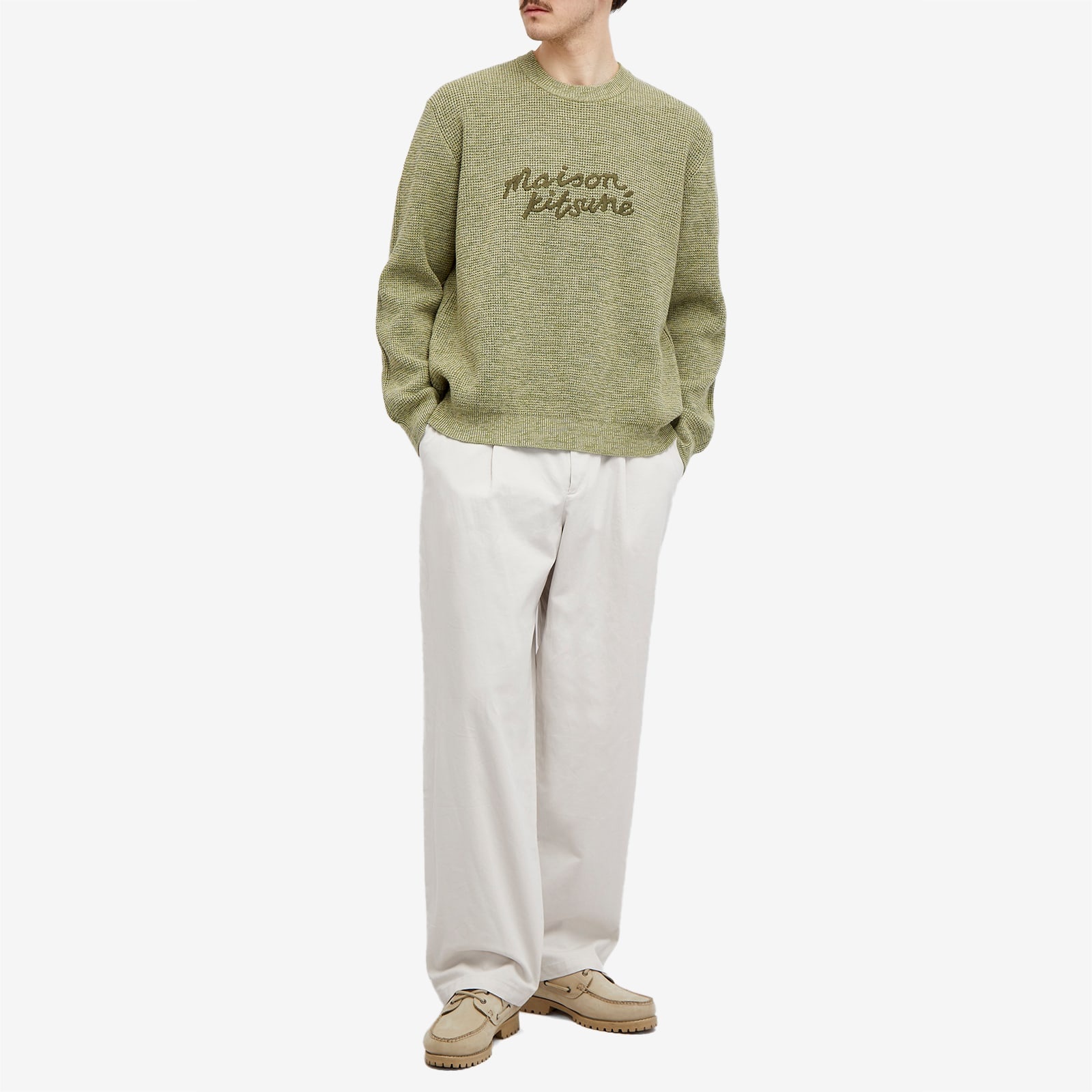 Maison Kitsuné Maison Kitsuné Handwriting Comfort Sweat | REVERSIBLE