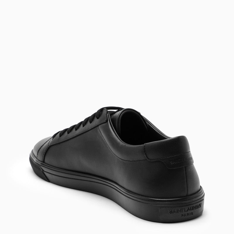 Saint Laurent Andy Low-Top Sneakers In Black Leather Men - 4