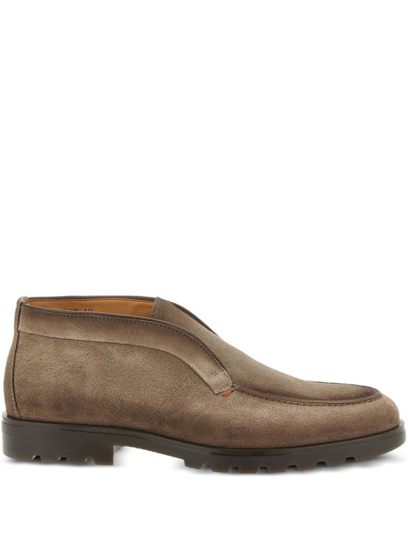 leather slip-on boots 1