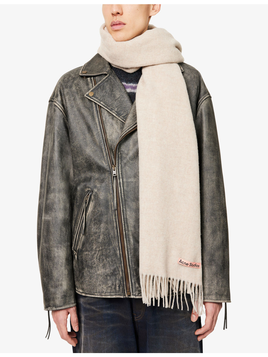 Canada New fringed wool scarf - 2