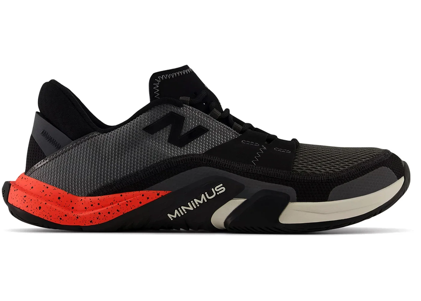 New Balance Minimus TR v2 Black Grey Urgent Red - 1
