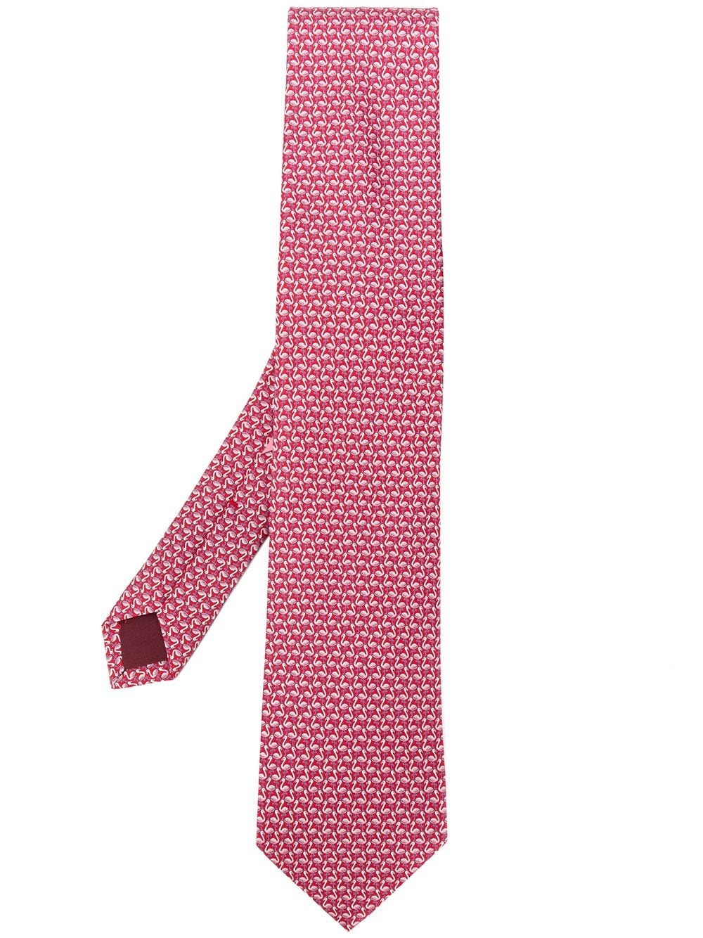 monogram tie - 1