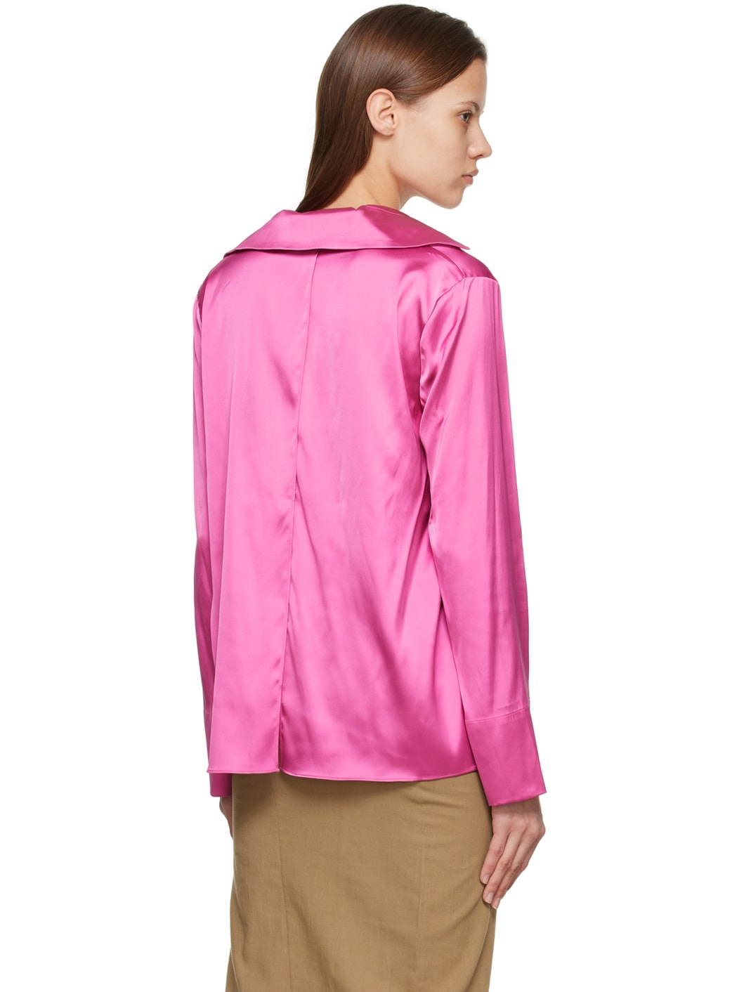 Pink Le Papier 'La Chemise Notte' Shirt - 3