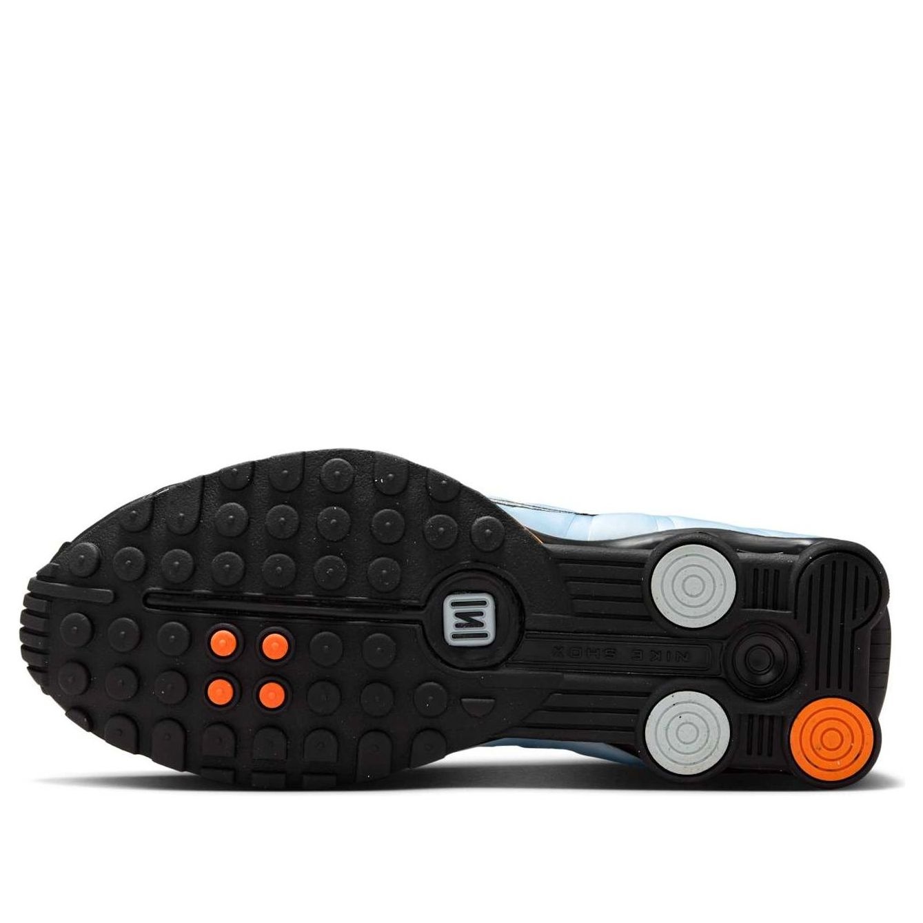 (WMNS) Nike Shox R4 'Blue Tint Total Orange' AR3565-401 - 6