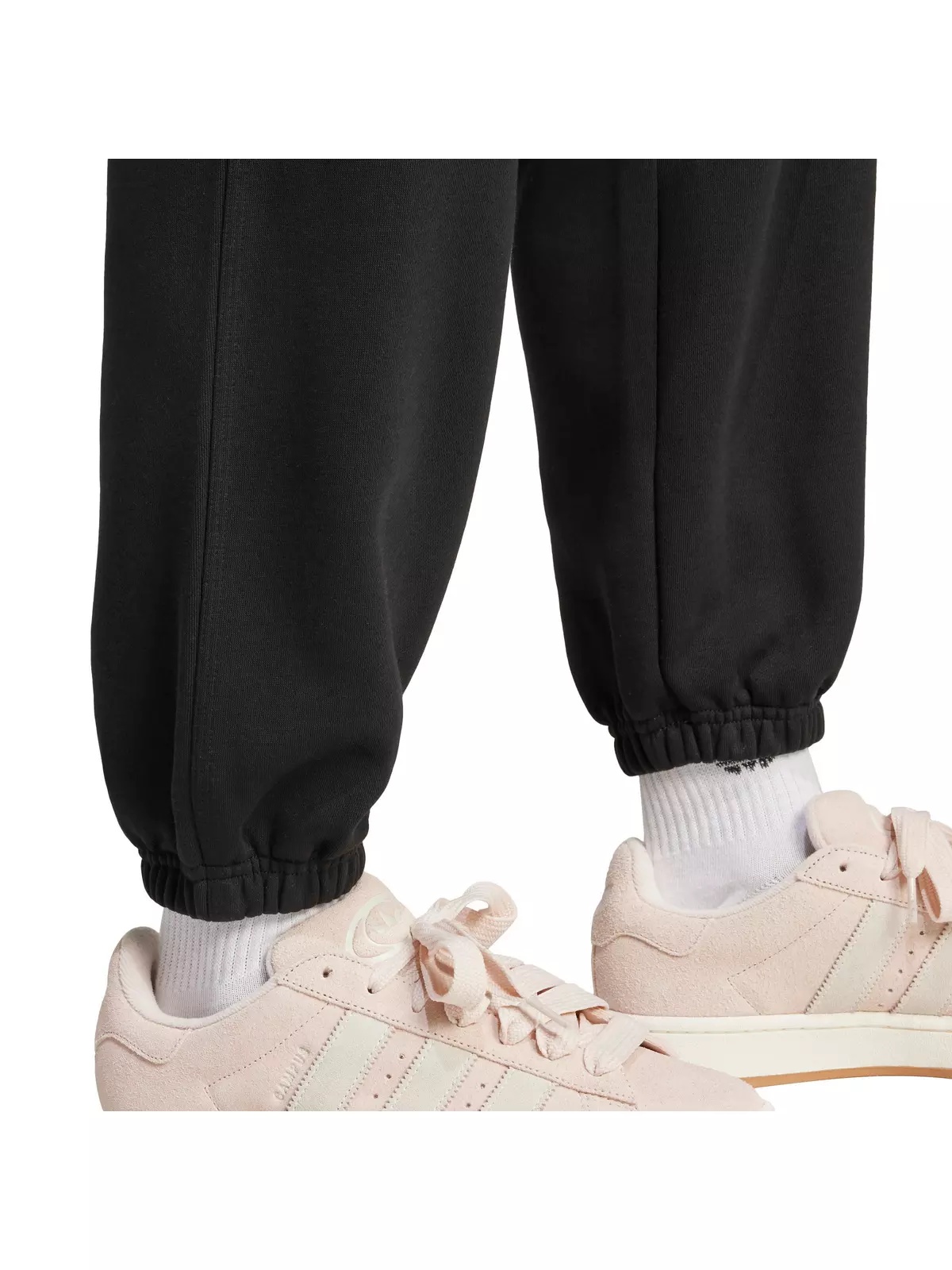 Women's Originals Essentials Fleece Loose Joggers - Black - 4