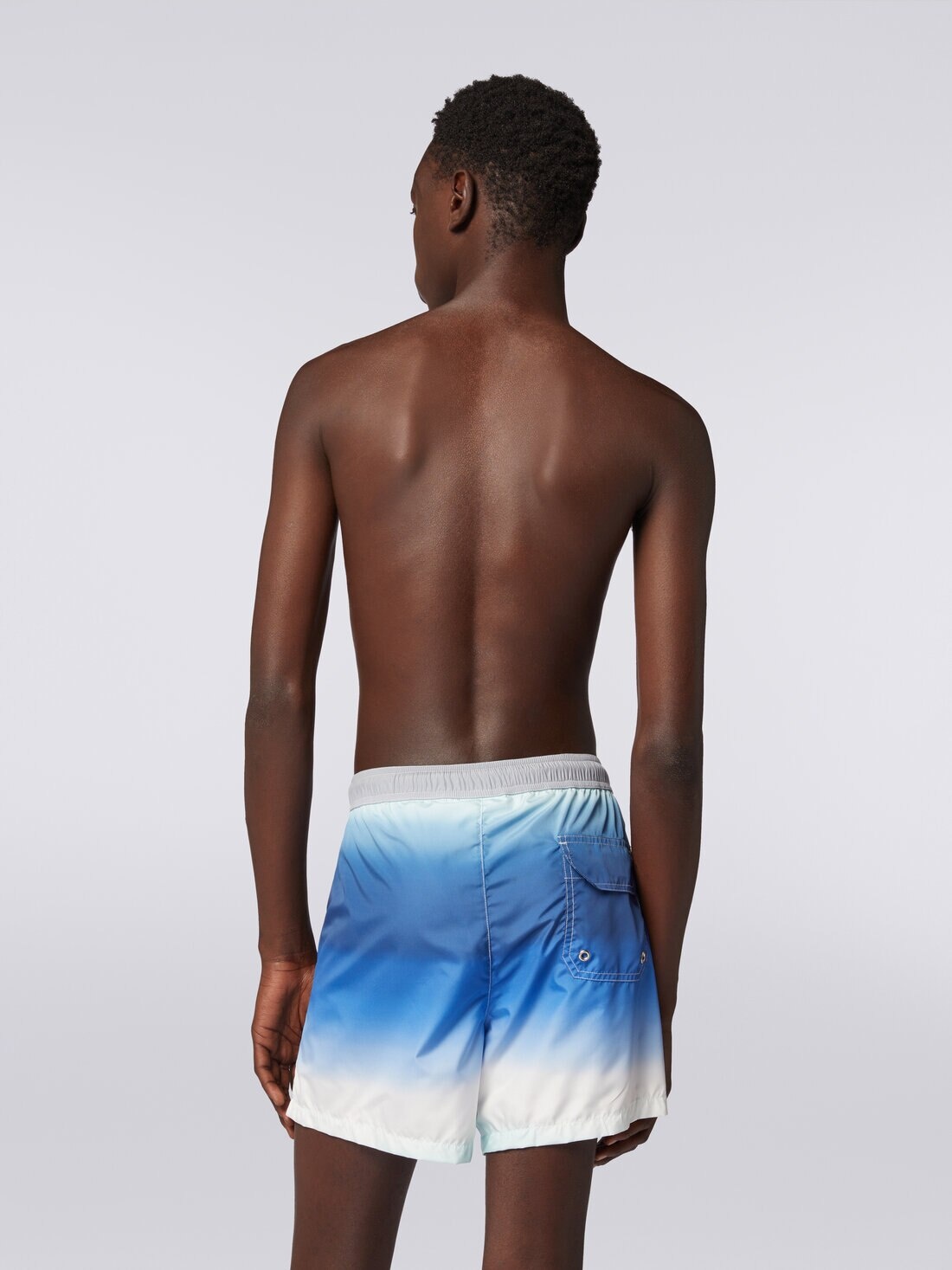 Dégradé print swimming trunks - 4