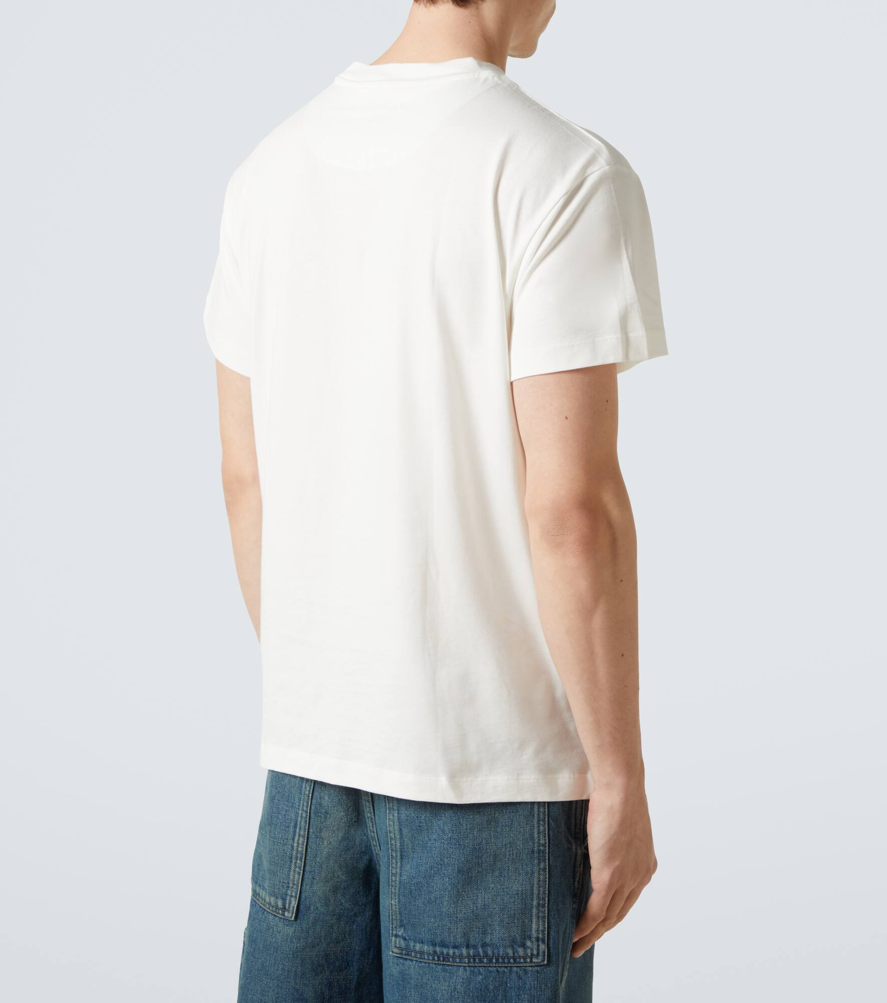 Pack of three cotton T-shirts - 4