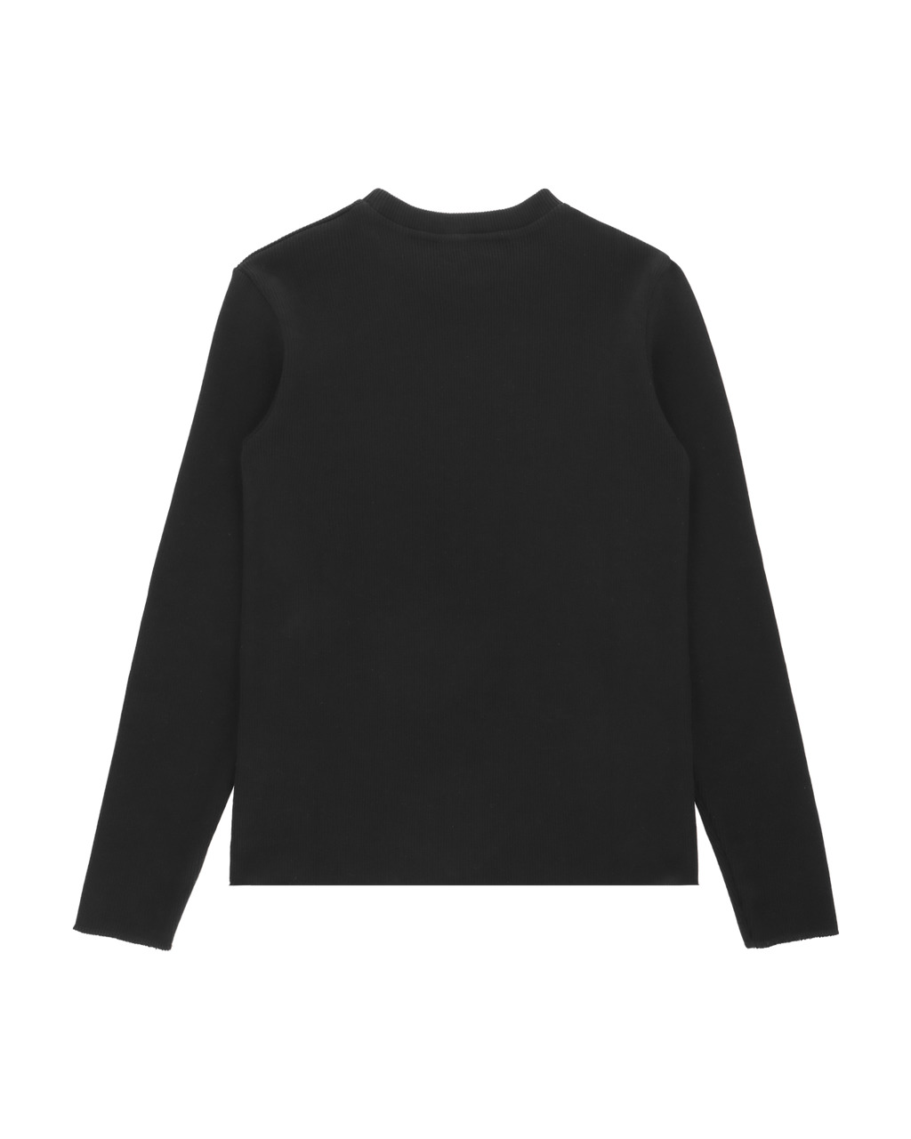 FRONT LOGO KNITTED CREWNECK - 2