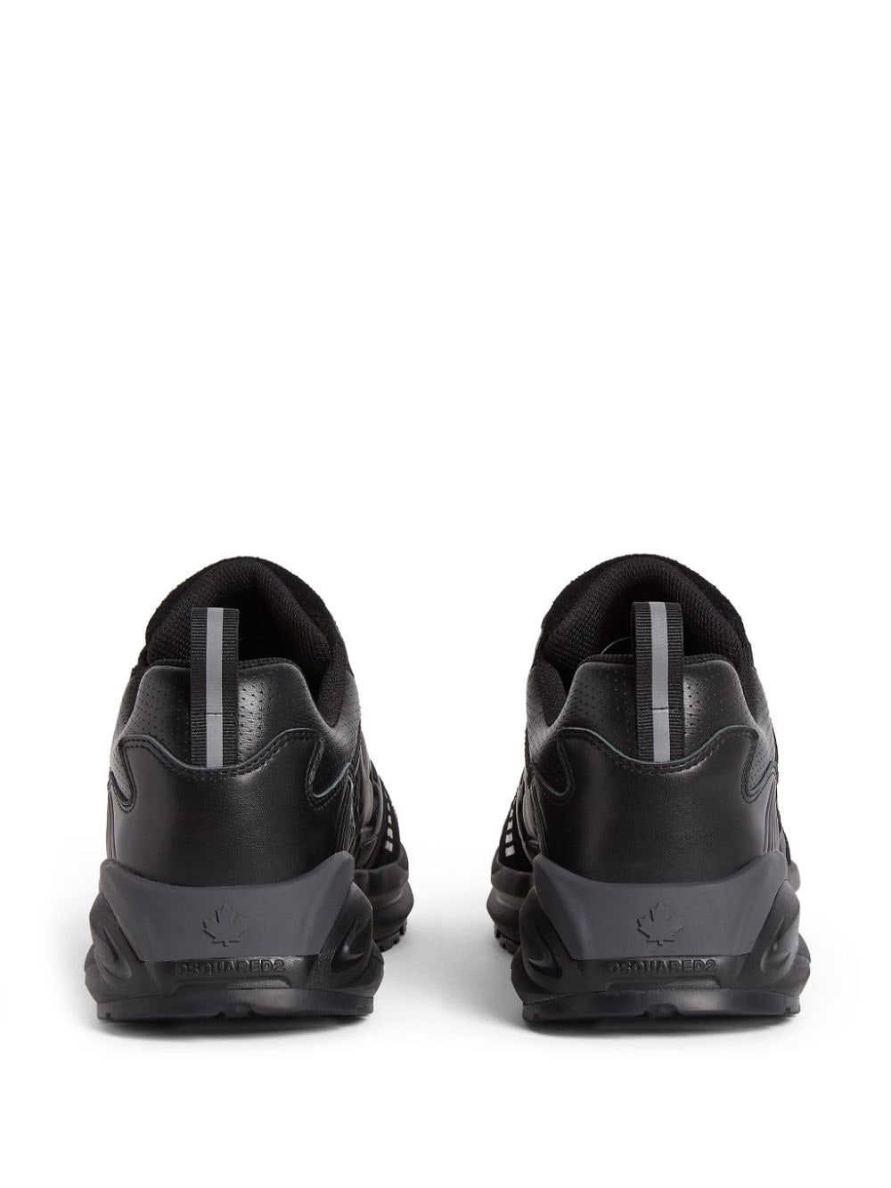 panelled chunky sneakers - 3
