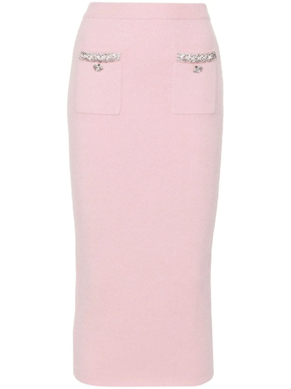 knitted midi skirt - 1