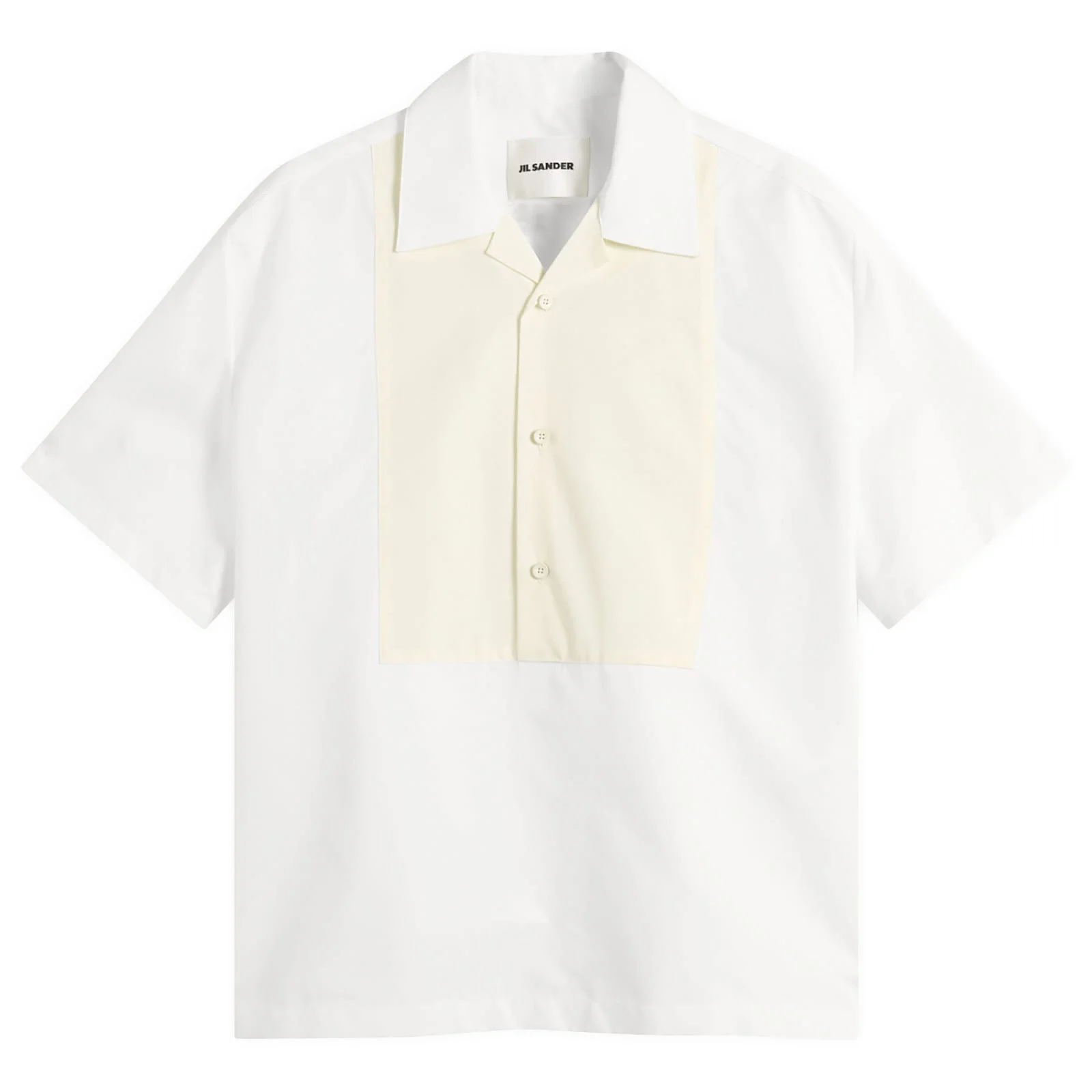 Jil Sander Boxy Fit Bowling Contrast Colour Shirt - 1