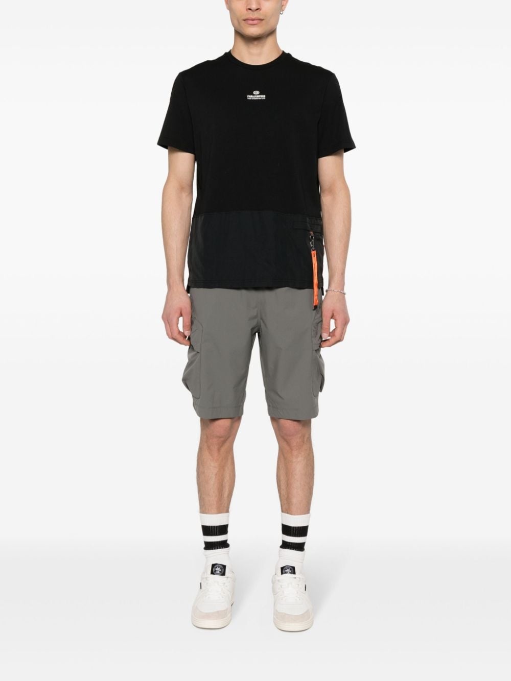 Clint panelled T-shirt - 2