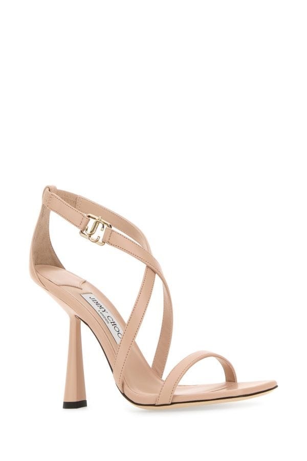 Jimmy Choo Woman Pink Leather Jessica Sandals - 2