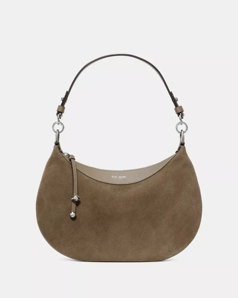 Liv Suede Shoulder Bag - 1