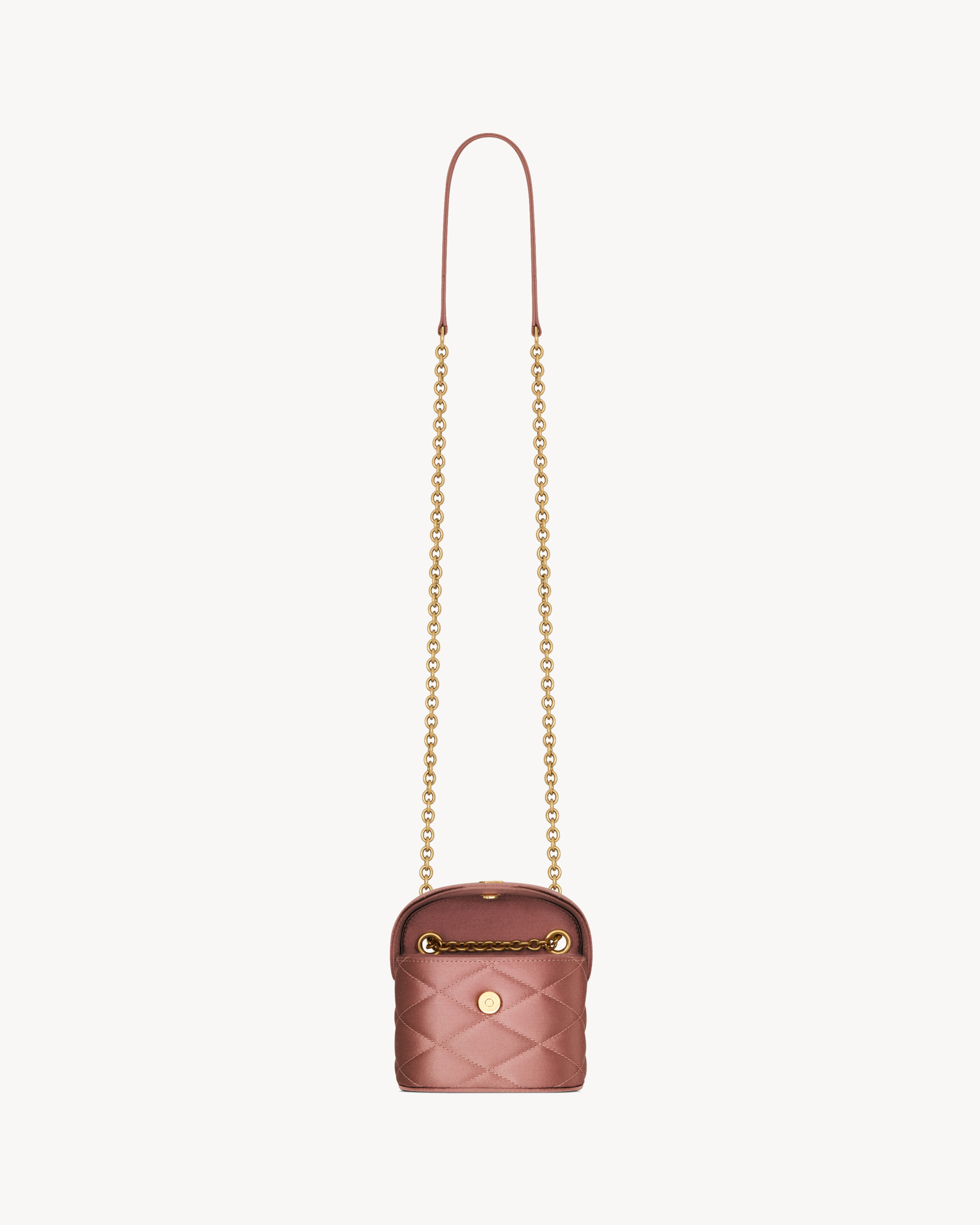 JUNE MICRO BOX BAG IN SATIN - 5