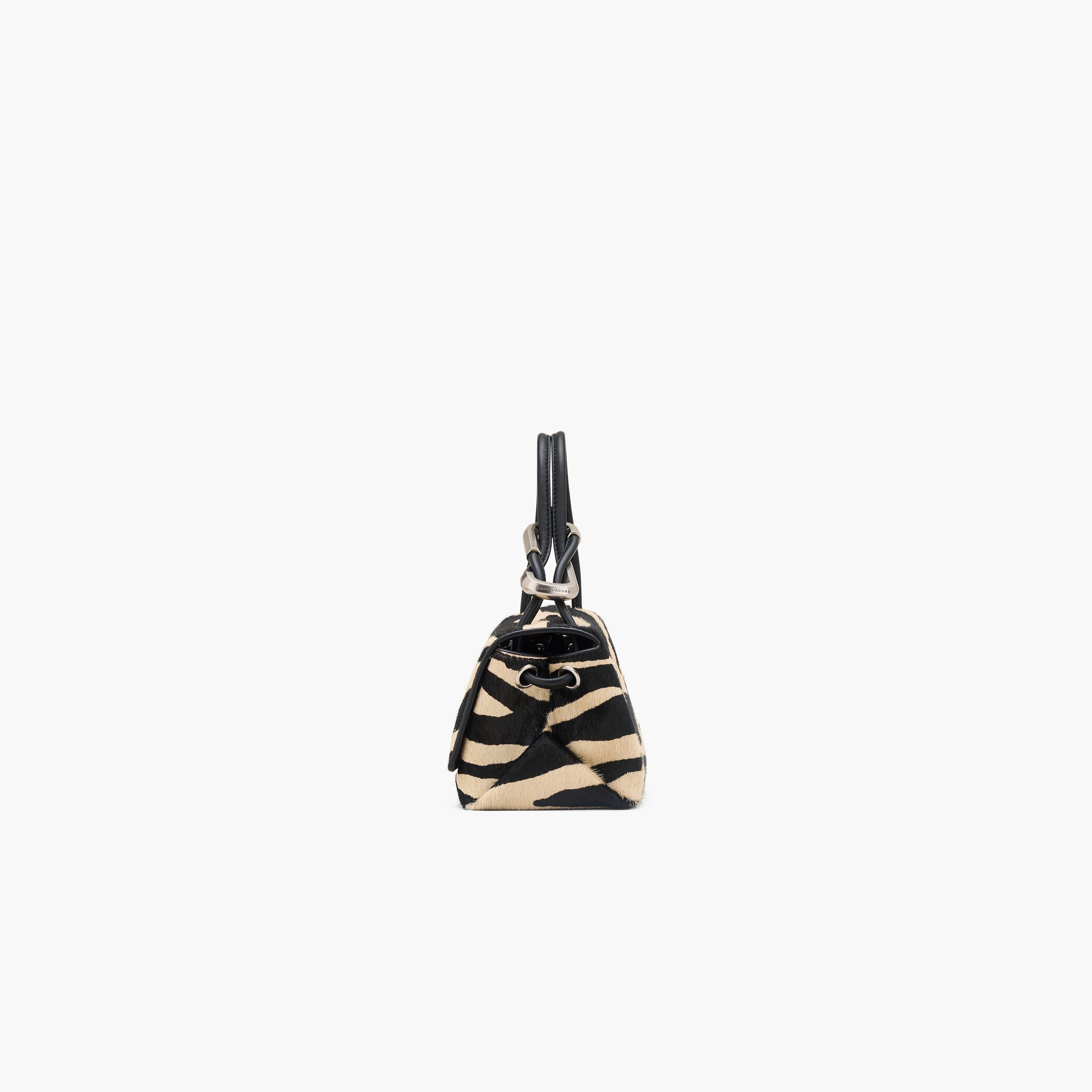 THE ZEBRA HAIRCALF MINI DUAL BAG - 6