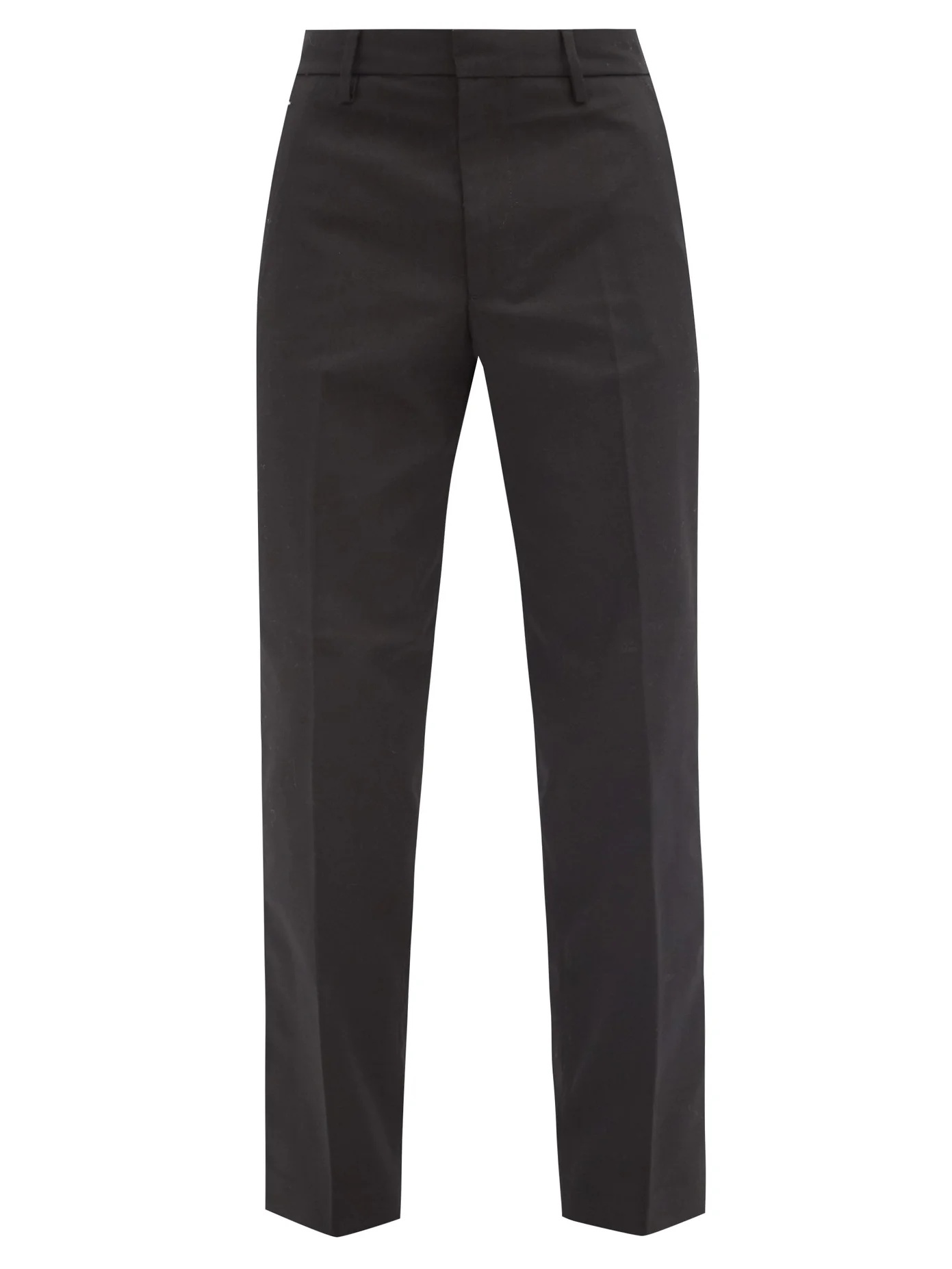 Ayon cotton-blend twill trousers - 1