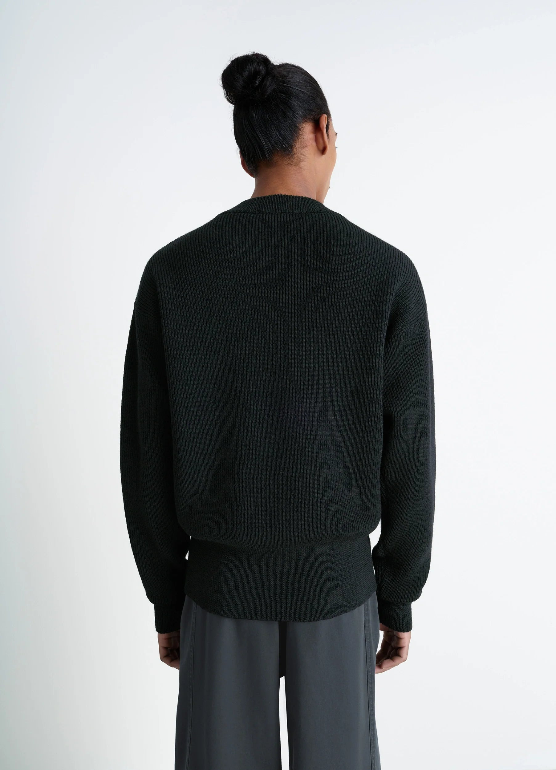 BOXY ROUND NECK SWEATER - 5