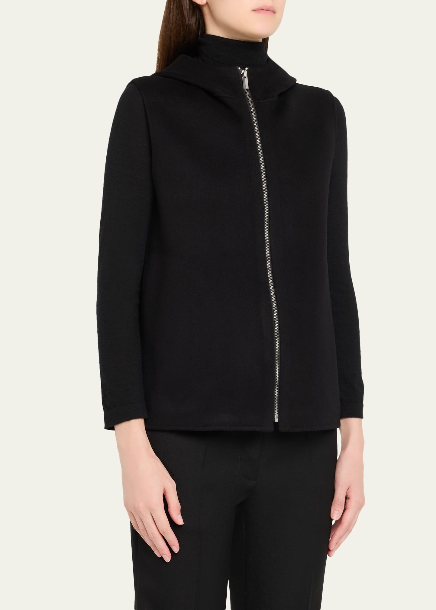 Hooded Zip Vest - 4