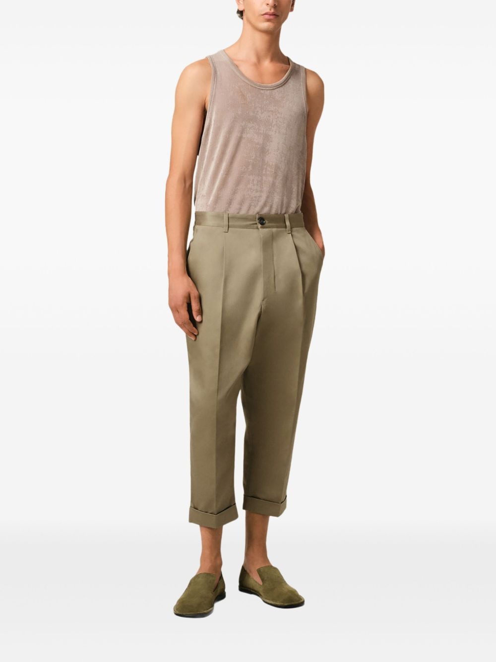 tapered-leg trousers - 2